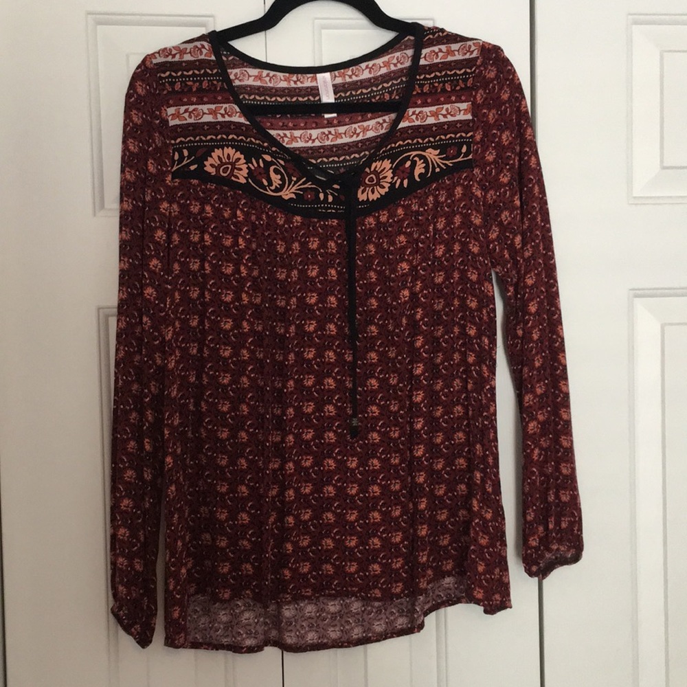 ⚡️Floral Long Sleeve Top